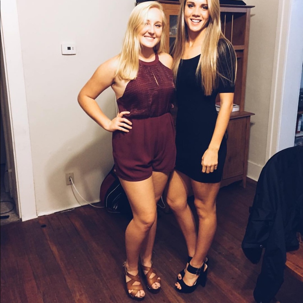 Maroon Romper - image 2